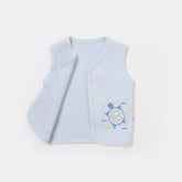 Nessiworld Oceans Quilted Vest 61478 Blue